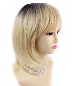 Blond polodlhá ombre parochňa 
