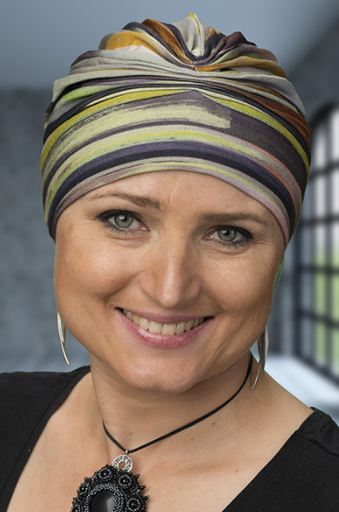 Bambusový turban bez švovov 
